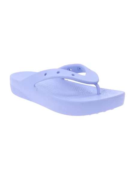 Sandały Crocs bez obcasa fioletowe