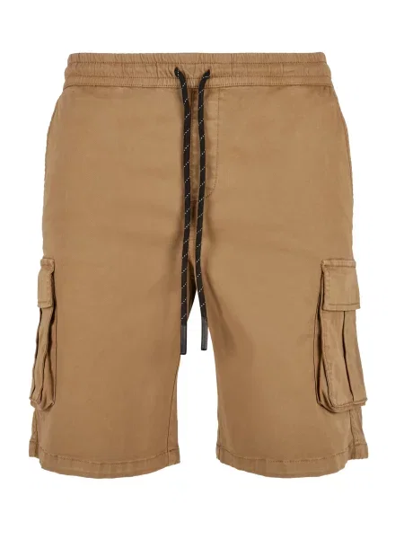 Pantaloni scurți cargo Urban Classics cu cordon maro
