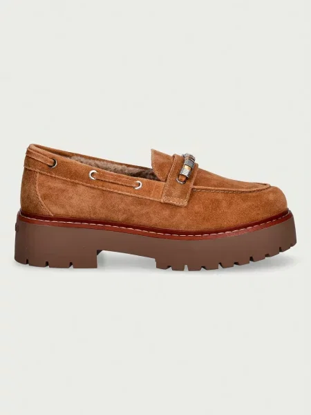 Замшевые мокасины Pinko