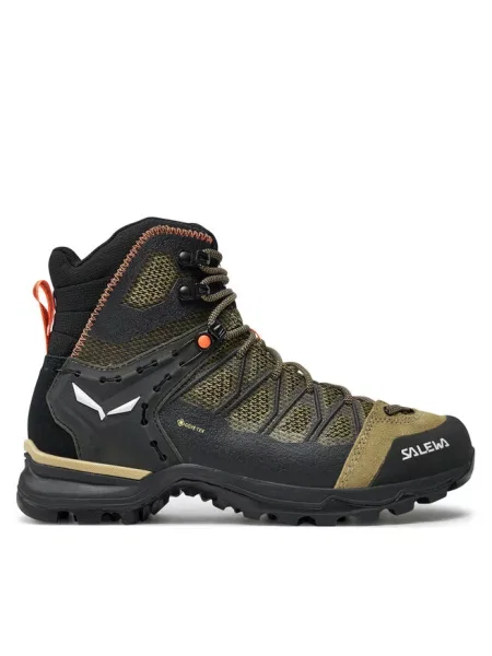 Sneakersy Salewa brązowe