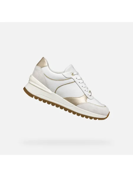 Sneakerși Geox alb