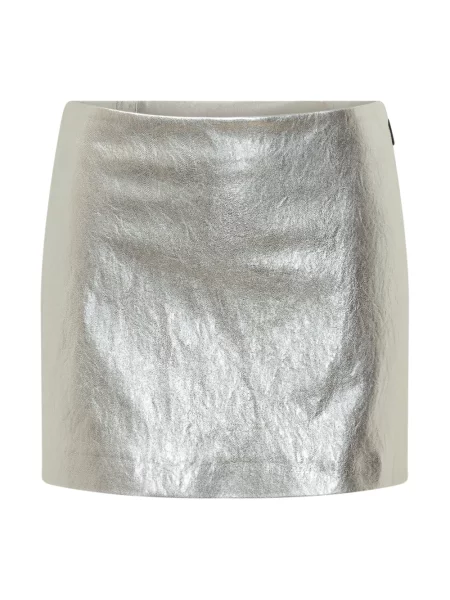 Spódnica mini Msgm w paski szara