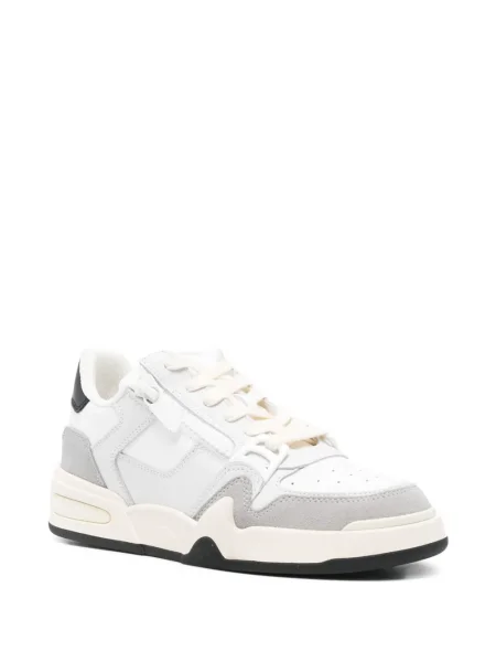 Sneakerși Giuseppe Zanotti din piele alb