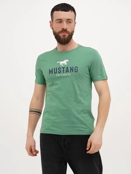 Футболка Mustang Jeans Austin зелений