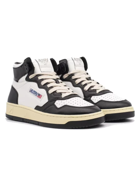 Sneakersy Autry skórzane czarne