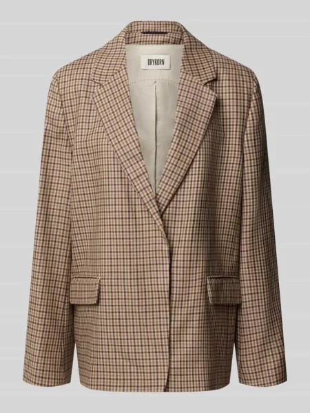 Drykorn Długi Blezer Shenton beige beżowa
