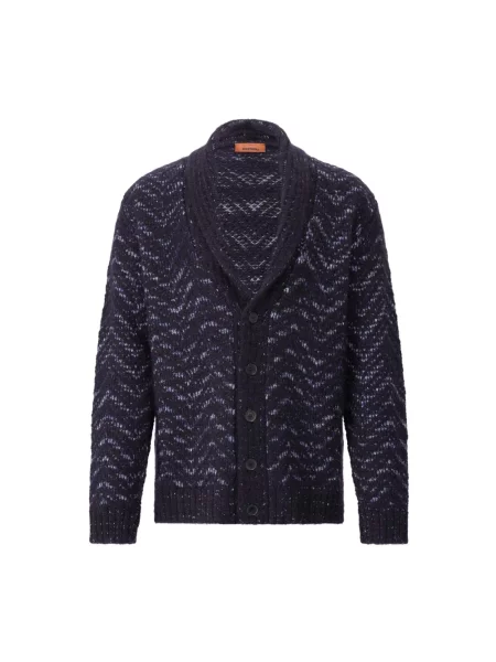 Kardigan Missoni niebieski
