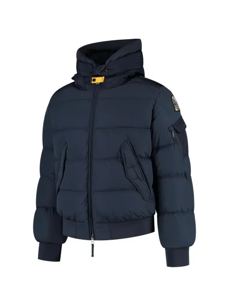 Palton Parajumpers cu glugă albastru