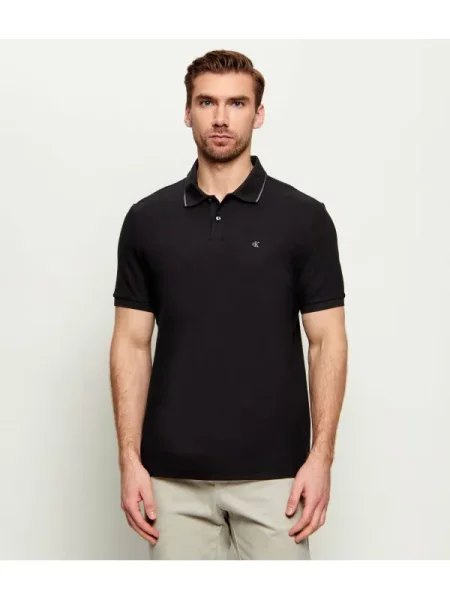 Calvin Klein Tenisz póló fekete