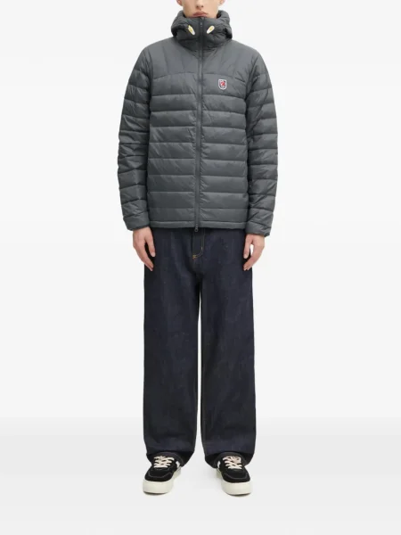 Geacă Fjallraven cu glugă gri