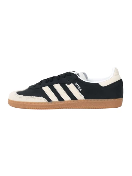 Sneakers adidas Samba Og W Core Black/ Wonder White/ Silver Metallic EUR 36 czarne