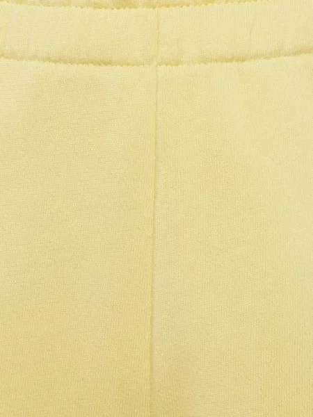 Pantaloni scurți Moncler cu aplicații galben