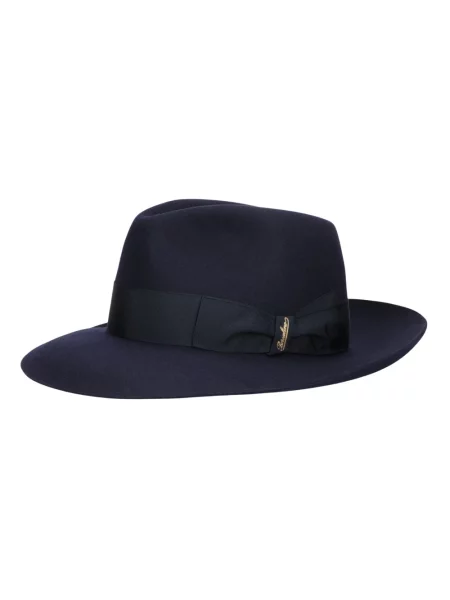 Czapka Borsalino filcowa niebieska