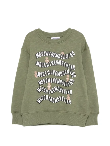Bluza dziecięca Moschino zielona