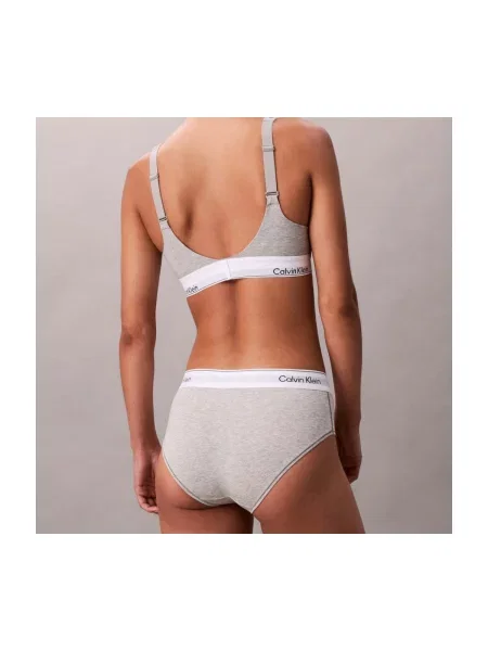 Calvin Klein Underwear Grudnjak / crna / bijela siva