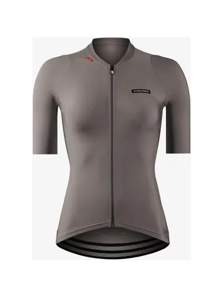Koszulka rowerowa Etxeondo Alda Metalica brązowa XXS szara