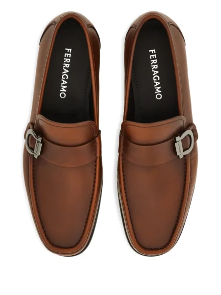 Pantofi loafer Ferragamo maro