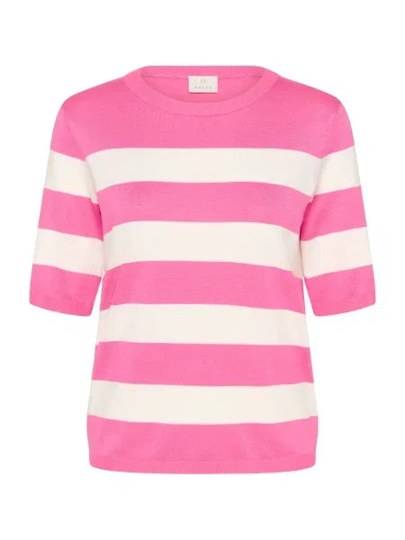 Kaffe Pulover KAMala roz deschis alb