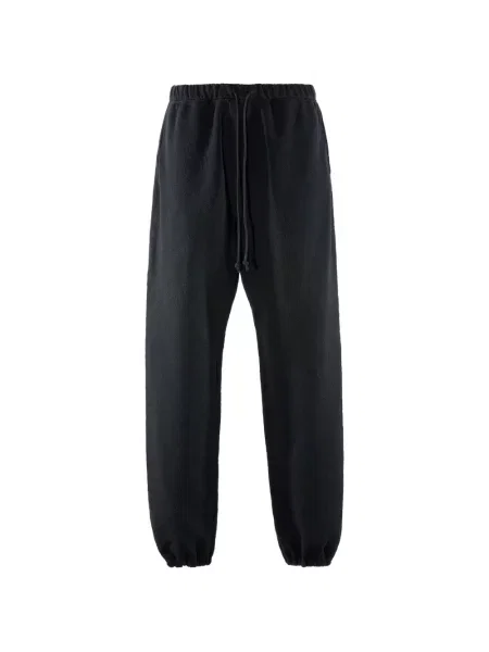 Pantaloni Takashi Murakami cu model floral alergare negru