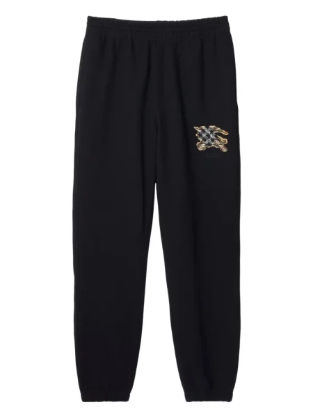 Pantaloni Burberry în carouri negru