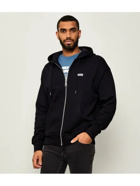 Hugo Blue Hanorac Nardimez | regular fit negru