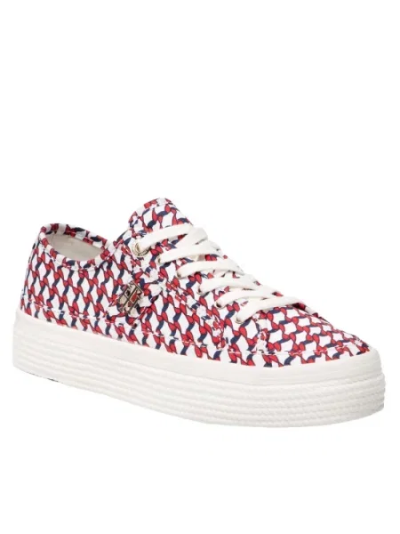 Sneakersy Tommy Hilfiger czerwone