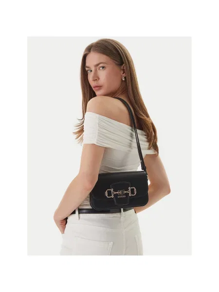 Guess Дамска чанта Janie черен