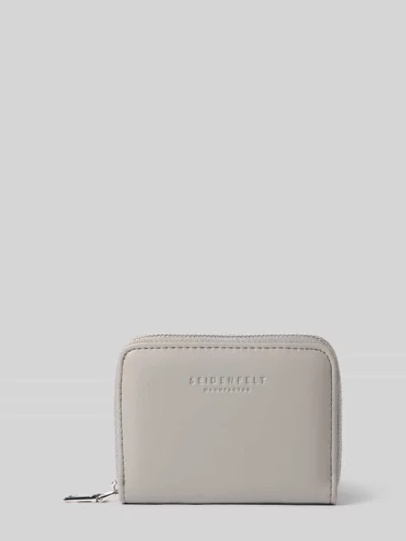 Portfel z detalem z logo Seidenfelt