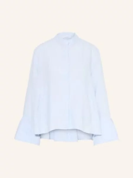 Soluzione Bluzka Lniana blau