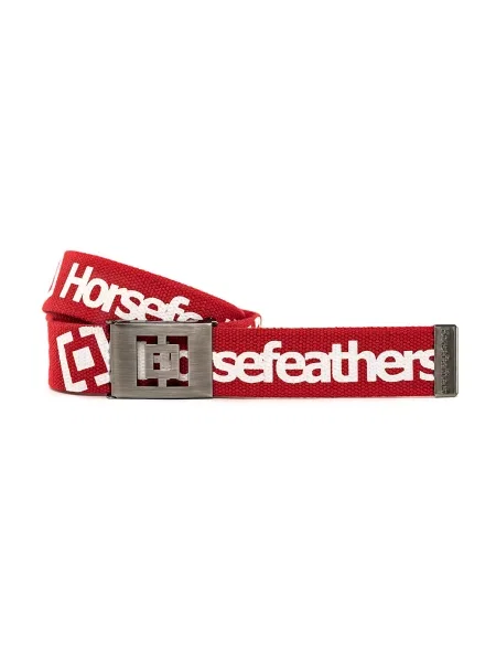 Horsefeathers Idol Belt Red Universal червено