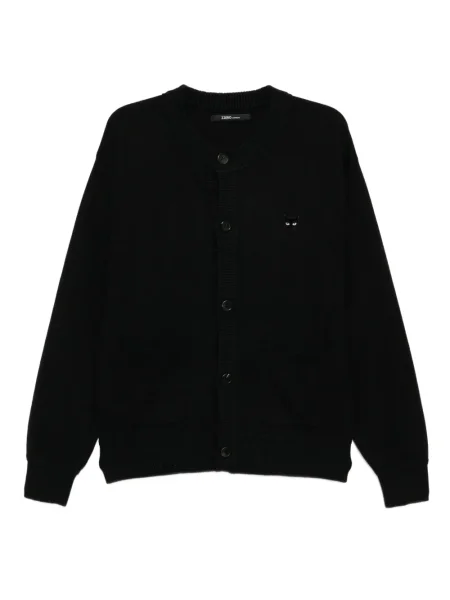 Cardigan Songzio cu broderie negru