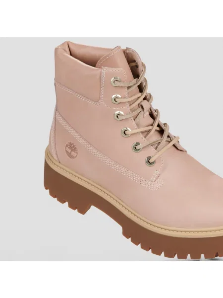 Pantofi Timberland streetstyle cu strasuri roz