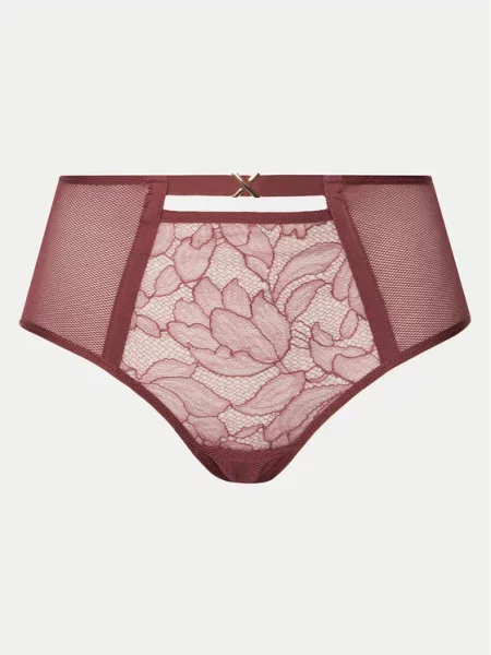 Chantelle X Klasične gaćice s visokim strukom Xquisite ružičasta