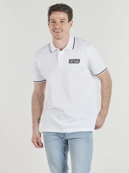 Tričko Versace Jeans Couture biela