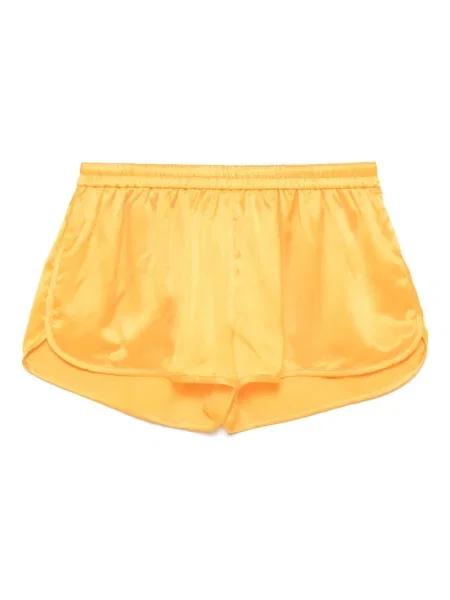 Pantaloni scurți Christopher Esber portocaliu