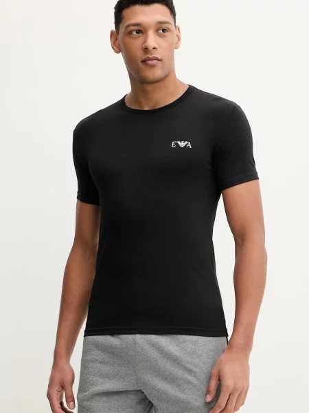 Kratka majica Emporio Armani Underwear črna