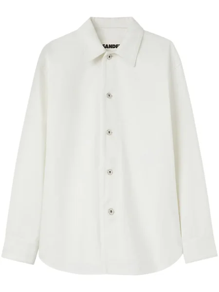 Dlouhá košile Jil Sander bílá