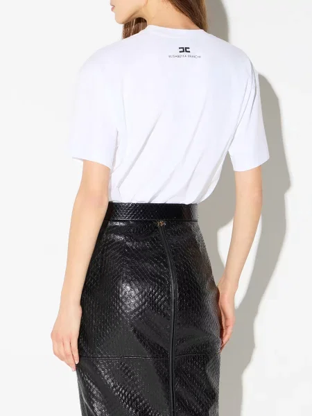 Футболка Elisabetta Franchi біла