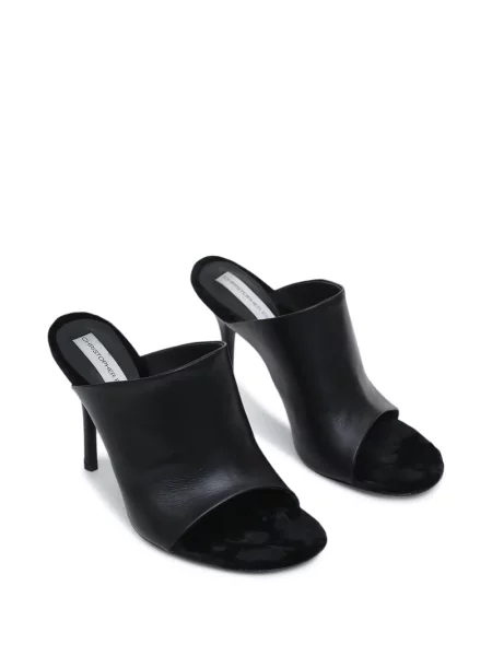 Papuci tip mules Christopher Esber negru