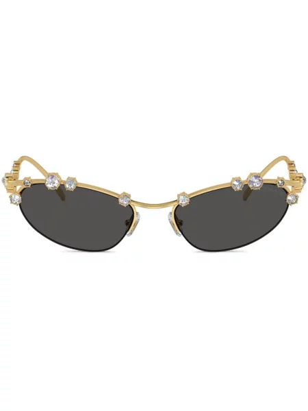 Ochelari de soare Swarovski de cristal auriu