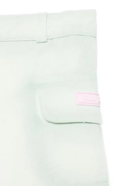Spódnica jeansowa dziecięca Palm Angels zielona