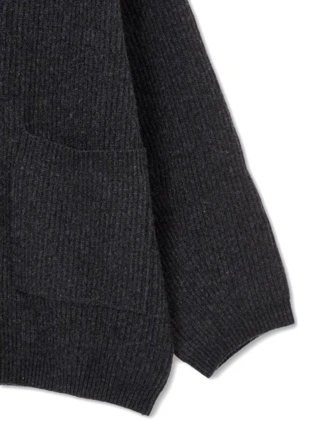 Cardigan Studio Tomboy tricotate gri