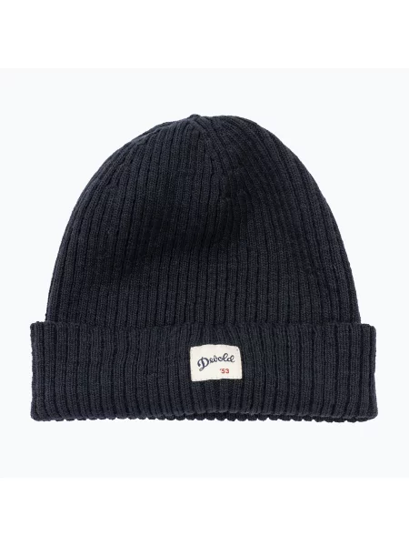 Devold czapka beanie z wełny merino Archive Wool czarna