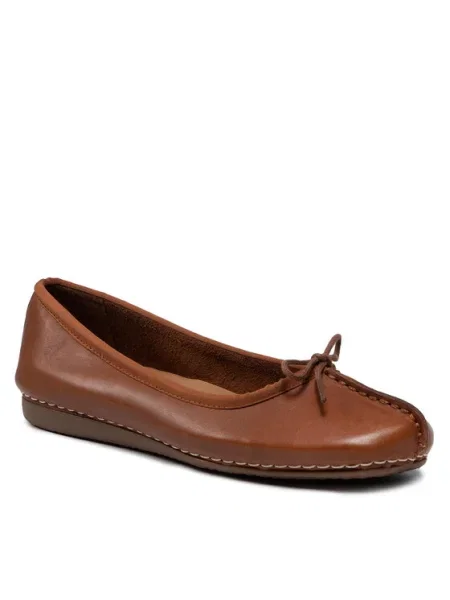 Clarks Balerina Freckle Ice barna