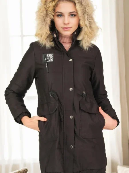 Palton Dewberry negru