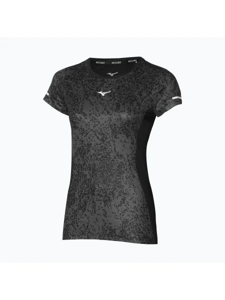 Футболка для бігу Mizuno Premium Aero Tee black чорна