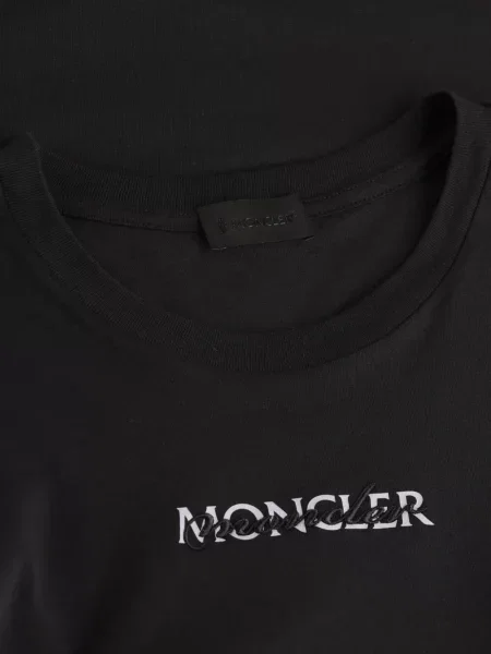 Tricou Moncler cu autograf negru
