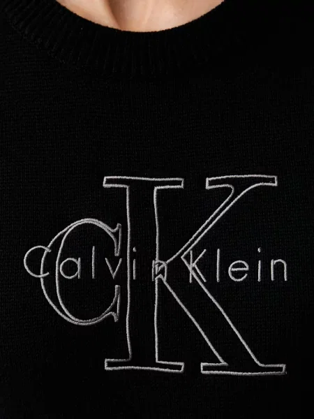 Calvin Klein Jeans рокля от черно