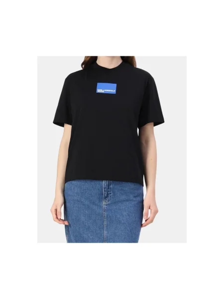 Karl Lagerfeld Jeans tričko čierna