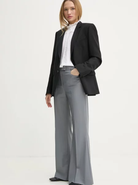 ZADIG&VOLTAIRE koszula regular ze stójką beżowy